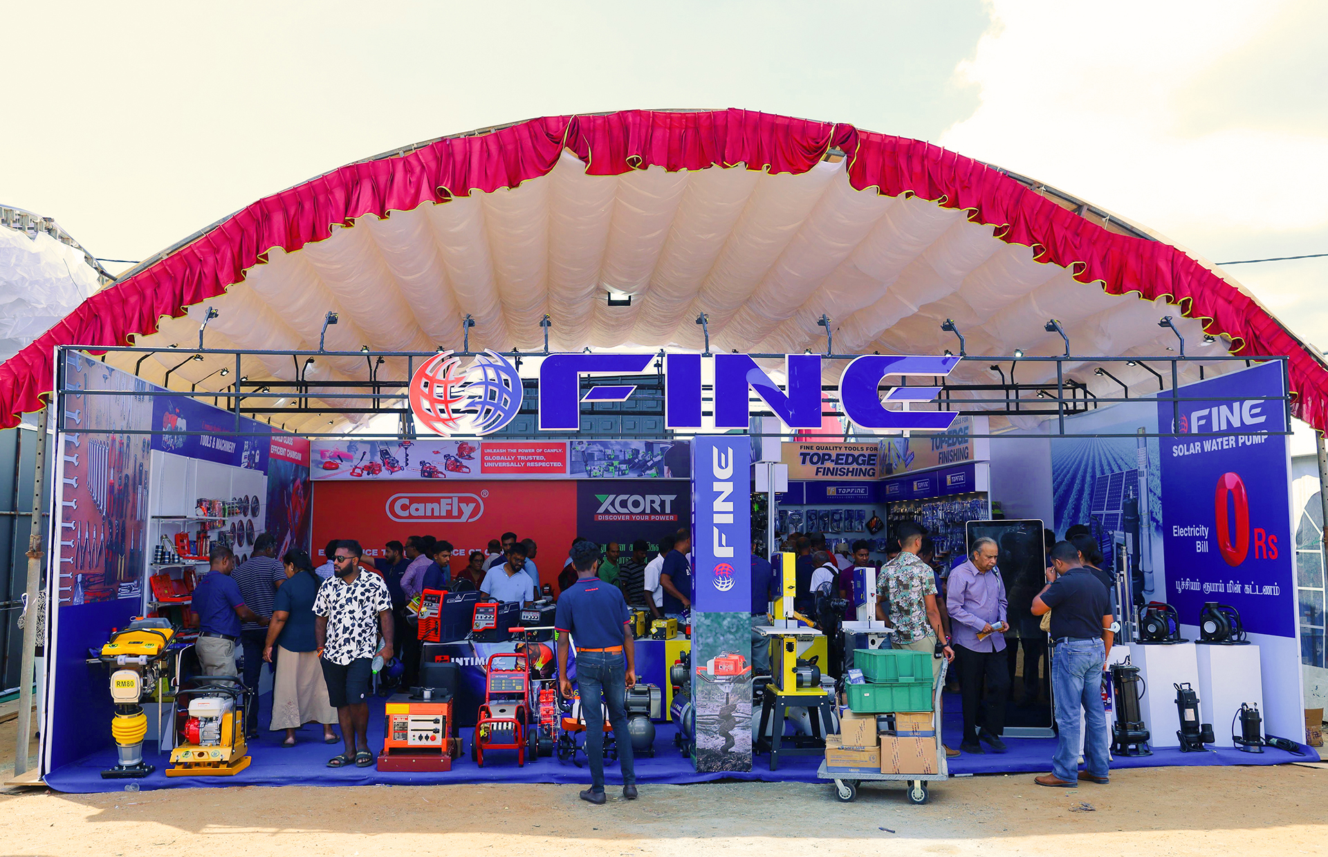 Day 1, 2, 3 at the Jaffna International Trade Fair 2025!